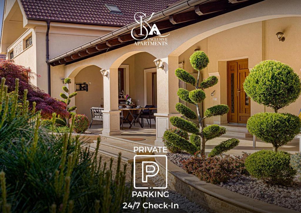 Sika Palladium Garden & Spa Central Apartment Arad Exterior foto